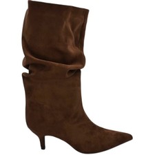 Tronchetto stivaletto marrone