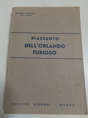 Bignami 1962 orlando - bignami, l'orlando