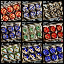 Set di 6 soffiati a bocca