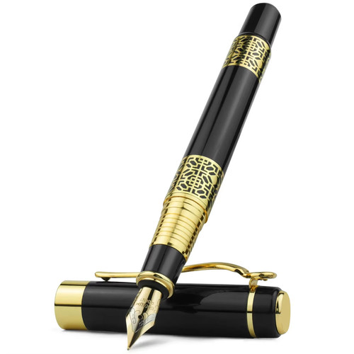 Penna stilografica metallo - penna,