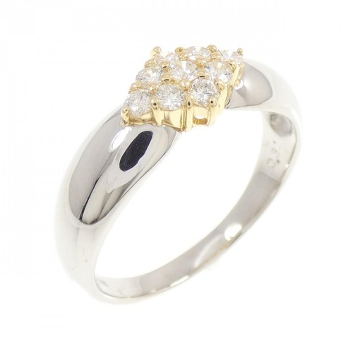 Autentico anello con - , diamanti