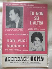 NICO FIDENCO "TU NON SEI L'ALTRA" - CONNIE FRANCIS "NON VUOI BACIARMI" - 1965 