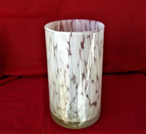 Vaso murano cilindrico mazzega - murano,