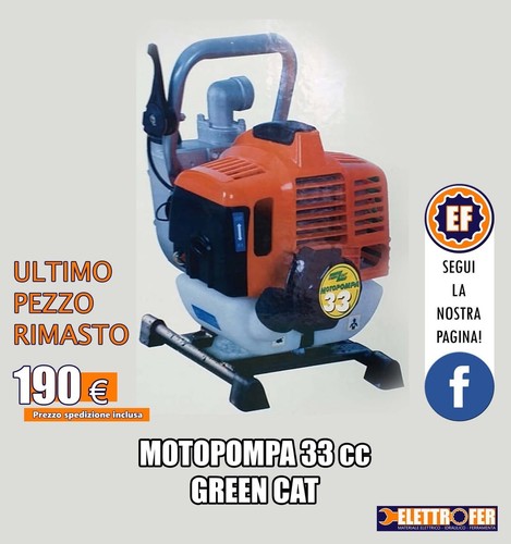 Motopompa green cat - green,