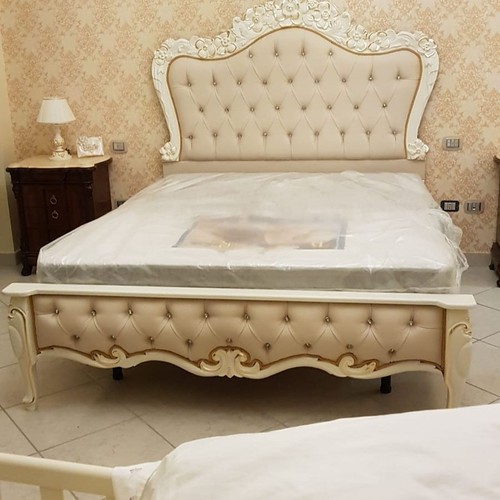 Letto matrimoniale barocco - letto,