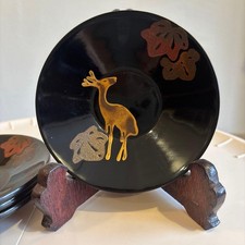 Set di 4 piatti cerimonia tè