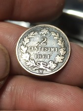2 CENTESIMI 1861 MILANO