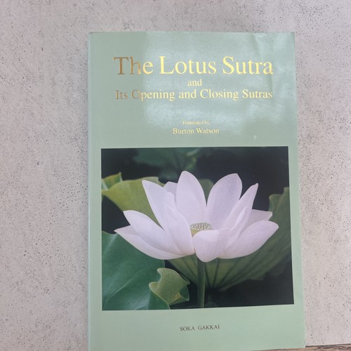 Lotus sutra and - and, opening