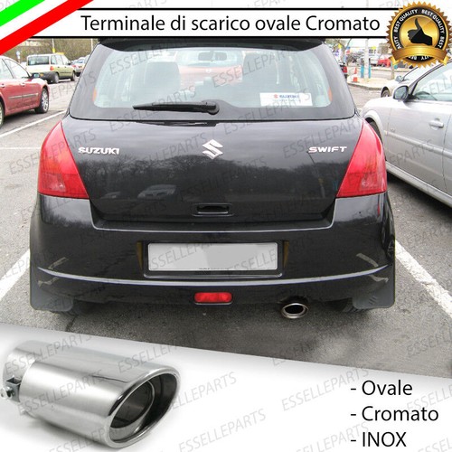 Terminale scarico cromato - terminale,