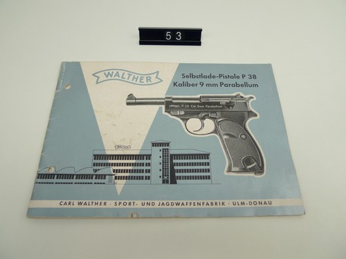 Walther p38 istruzioni pistola - p38,