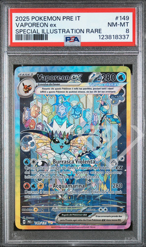 Pokémon card vaporeon - pokémon, ex