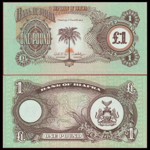 Biafra sterlina 1968 1969 - 1968,