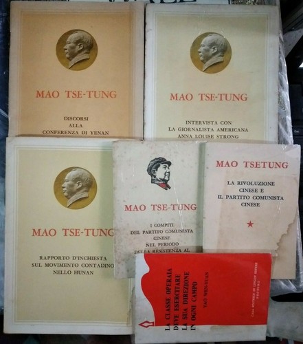 Lotto libretti mao tse - 6, di