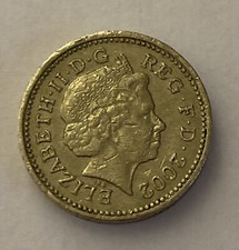 2002 British € One Pound