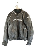 Giacca moto pelle nera ixon - moto,
