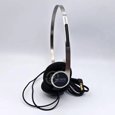 Genuine KOSS x Retrospekt P/21 Retro On Ear Headphones with Black & Orange Foam