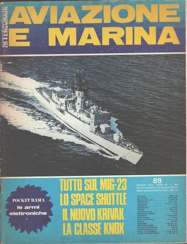 Rivista aviazione marina - aviazione, e