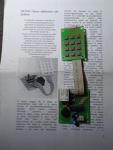 Chiave elettronica con - chiave,
