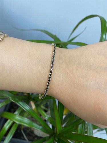 Bracciale tennis rotondo - 5,