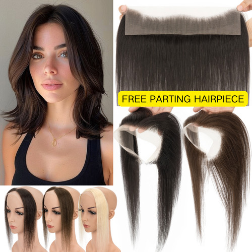 Pezzo capelli frontali 100%