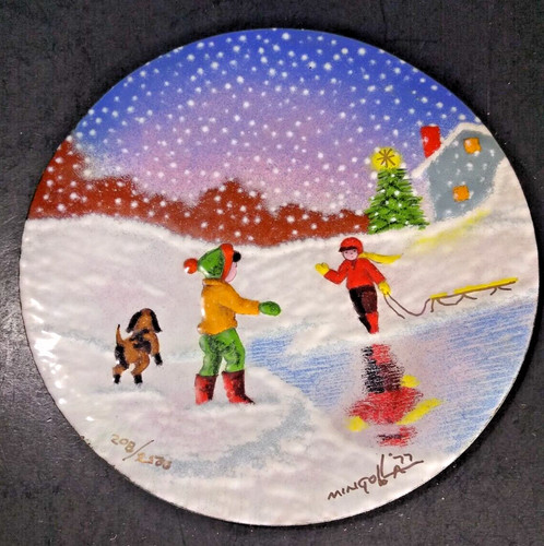 Mingolla 1977 placca rame