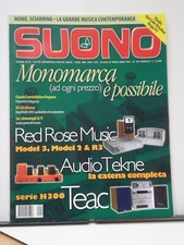 SUONO ANNO XXX NUMERO 329 FEBBRAIO 2001 CHARIO – ORTOFON – REGA – AUDIO TEKNE
