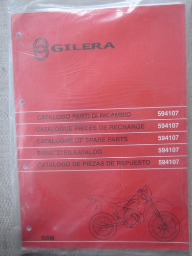 Gilera gsm catalogo parti - gilera,
