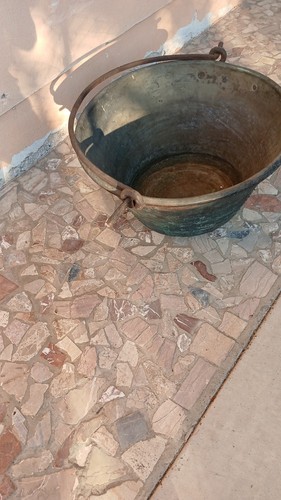 Paiolo rame antico - paiolo,