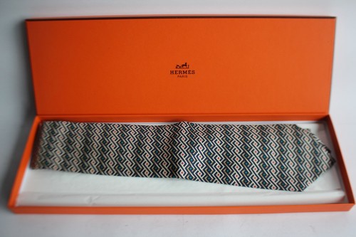 Cravatta seta hermes 7644 - di,