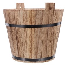 Vasca succulenta in legno