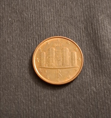 Moneta centesimo di euro - di,