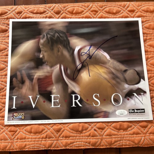 Foto firmata allen iverson - firmata,