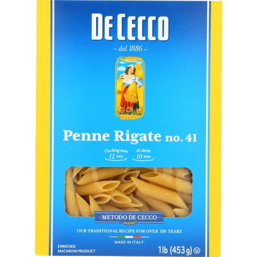 Pasta penne rigate 453 - rigate,