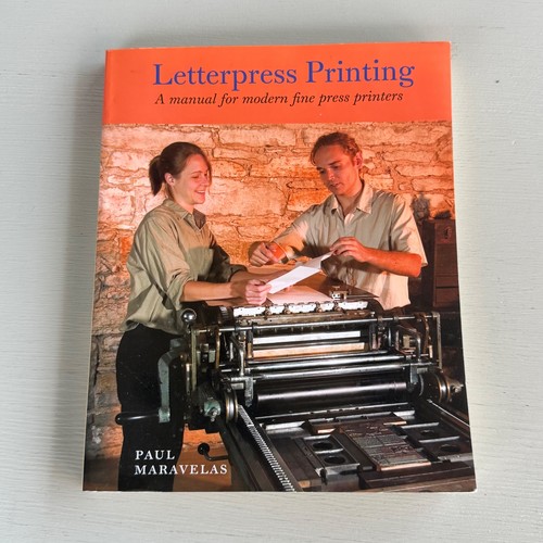 Letterpress printing manual - printing, a