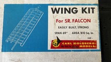 Carl Goldberg Balsa Plane Wing