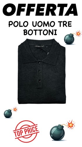 Maglione polo uomo - uomo, invernale