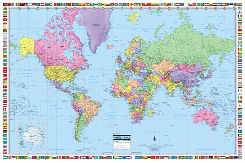 Cool owl maps mappa del - mappa,