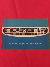 Ferrari 410 Superamerica Coupè Pininfarina Brochure