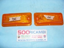 COPPIA FIAT 126 e 126 BIS DAL 73 PLASTICA FANALINO ANTERIORE SX+DX