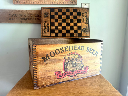 Cassa legno per - cassa, birra