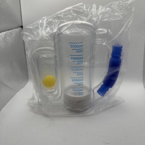Handheld spirometer breathing - spirometer,