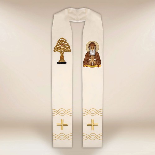 Stola sacerdotale ricamata