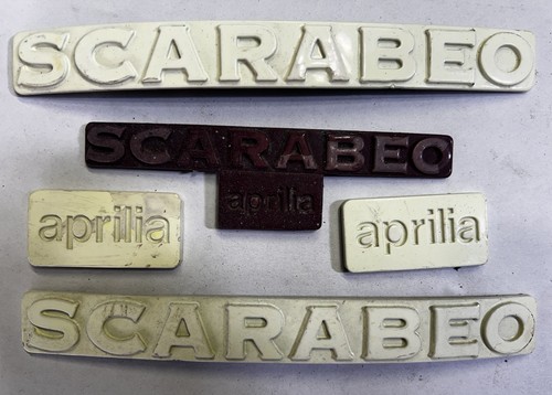 Coppia targhette anteriore - coppia,