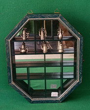 BACHECA COLLEZIONE 6 MINIATURE CAFFETTIERE METALLO LAVAZZA CENTENARIO 1995. CZ25