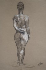 Wulfried Hengstenberg nudo di