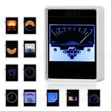 Misuratore di livello sonoro LCD MIC orologio digitale per analizzatore di spettro audio casa/auto 