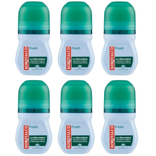 6pz deodorante borotalco fresh - borotalco,