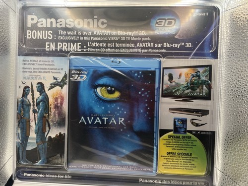Avatar bluray promotion - 3d,