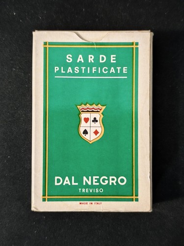 Carte gioco dal negro sarde - carte,