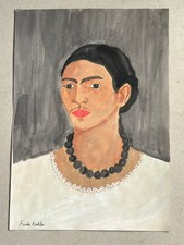FRIDA KAHLO disegno e quadro